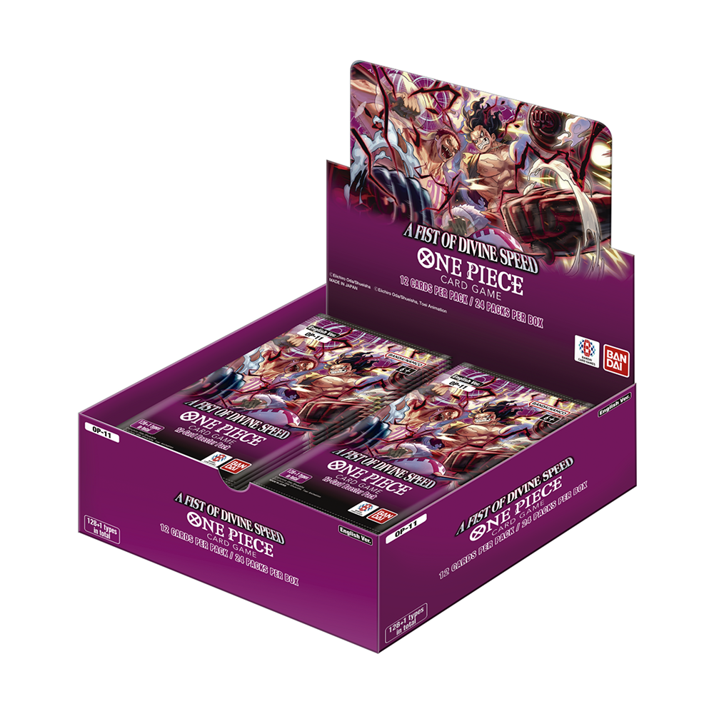 006406bf9ea2a4eb793d162b0d04ca15 One Piece CG - OP11 - A Fist Of Divine Speed Booster Box