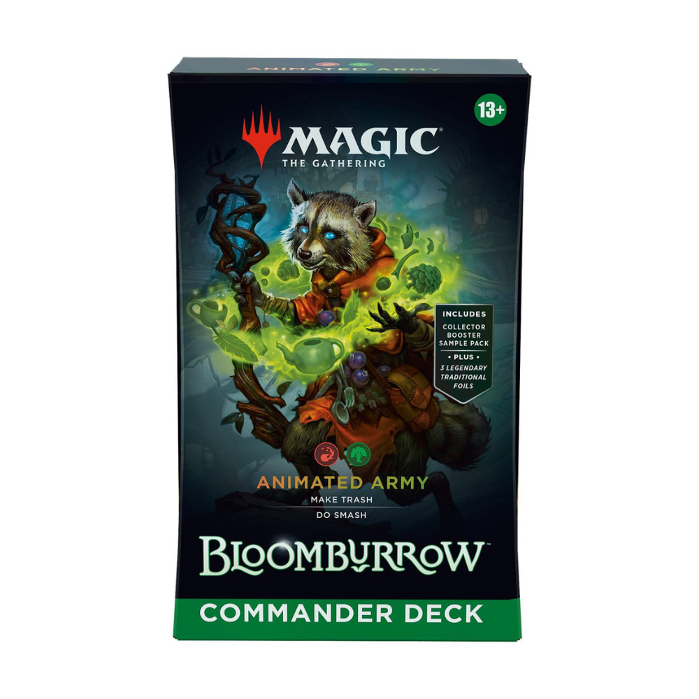 01beec5069eefb697488edf14f5eb779 MTG - Bloomburrow - English Commander Deck - Animated Army