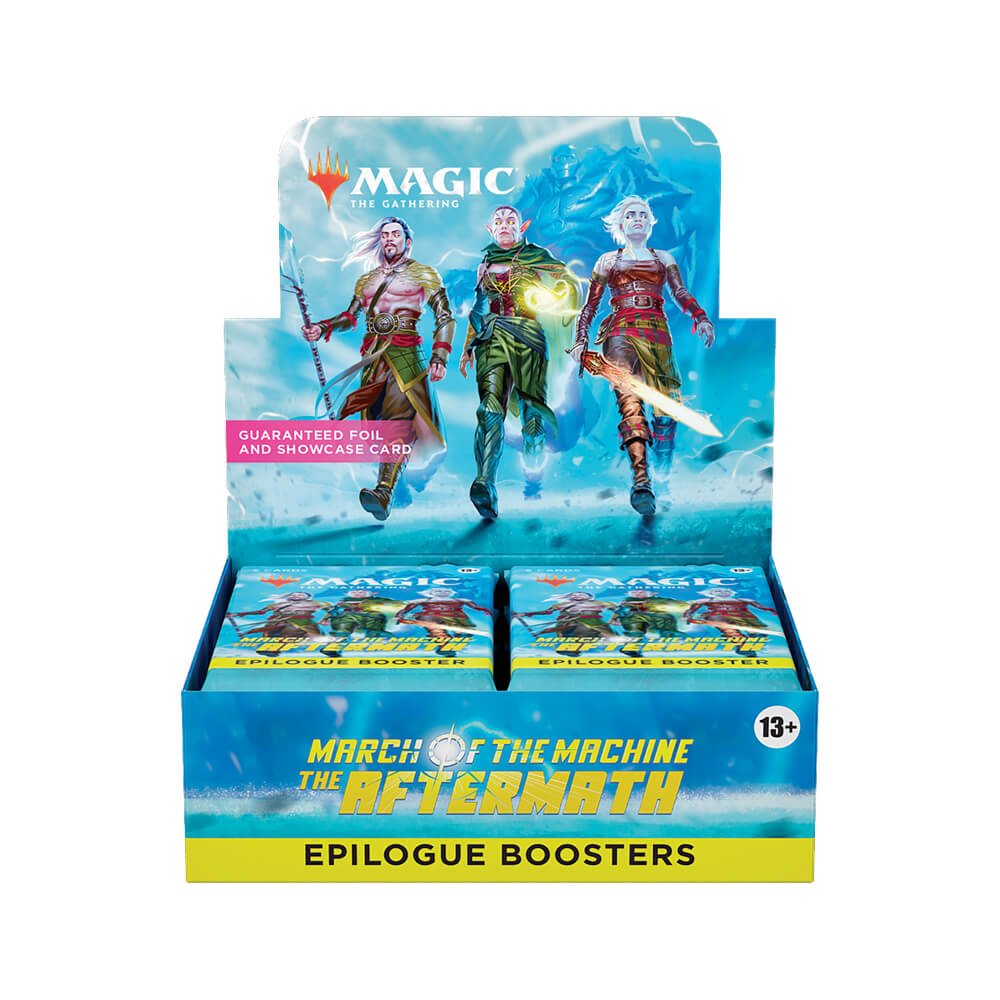 03189e1d29e896848736235dbdd6a629 MTG - March of the Machine The Aftermath - English Epilogue Booster Box