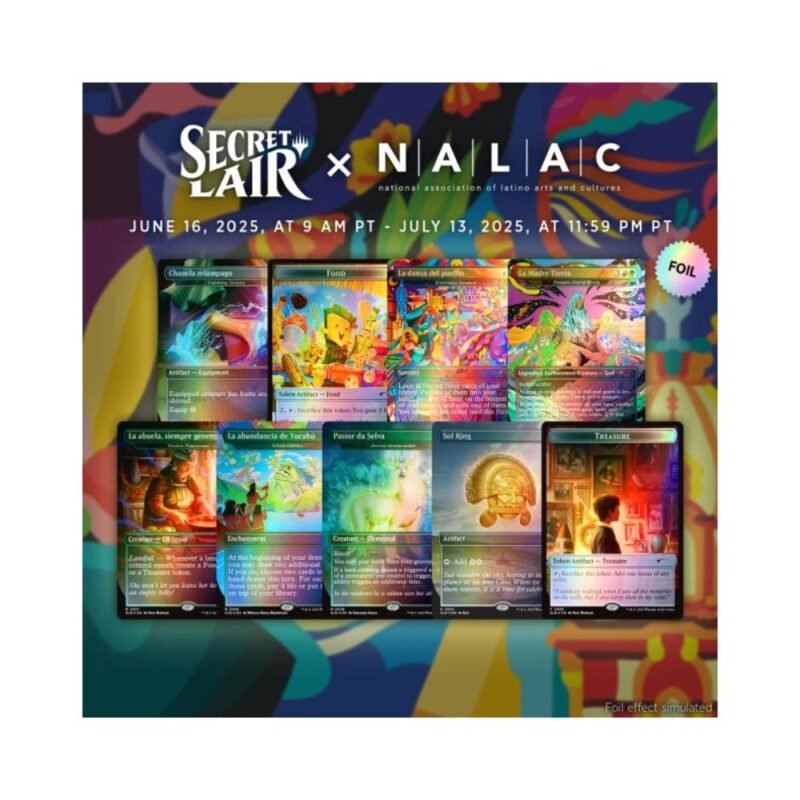 MTG Secret Lair: Nuestra Magia Rainbow Foil Edition