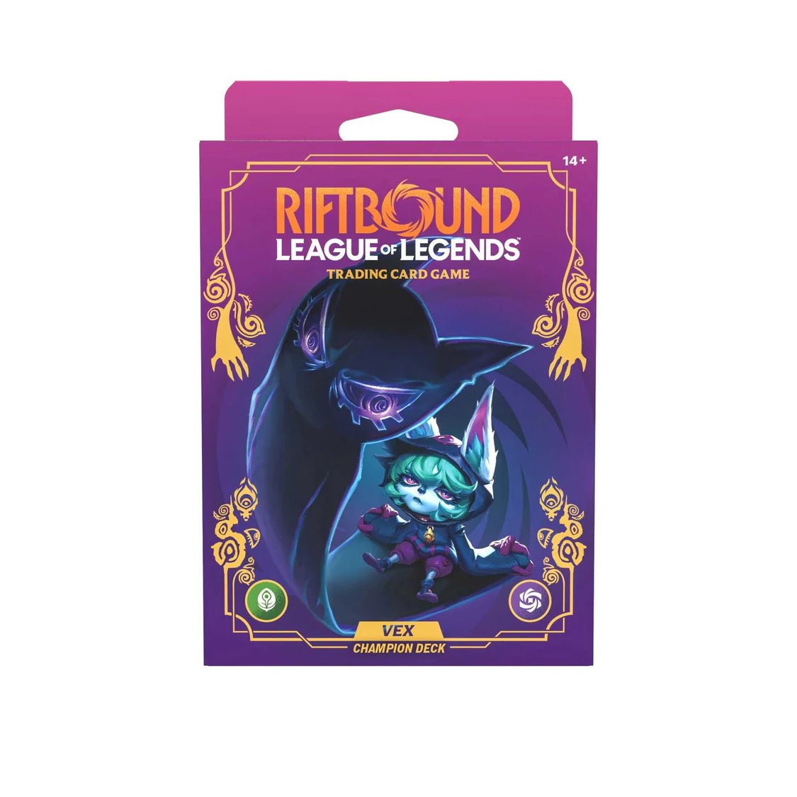 08570ff77036c9a02d70262e1163e83f Riftbound: League of Legends - Unleashed Champion Deck - Vex Display