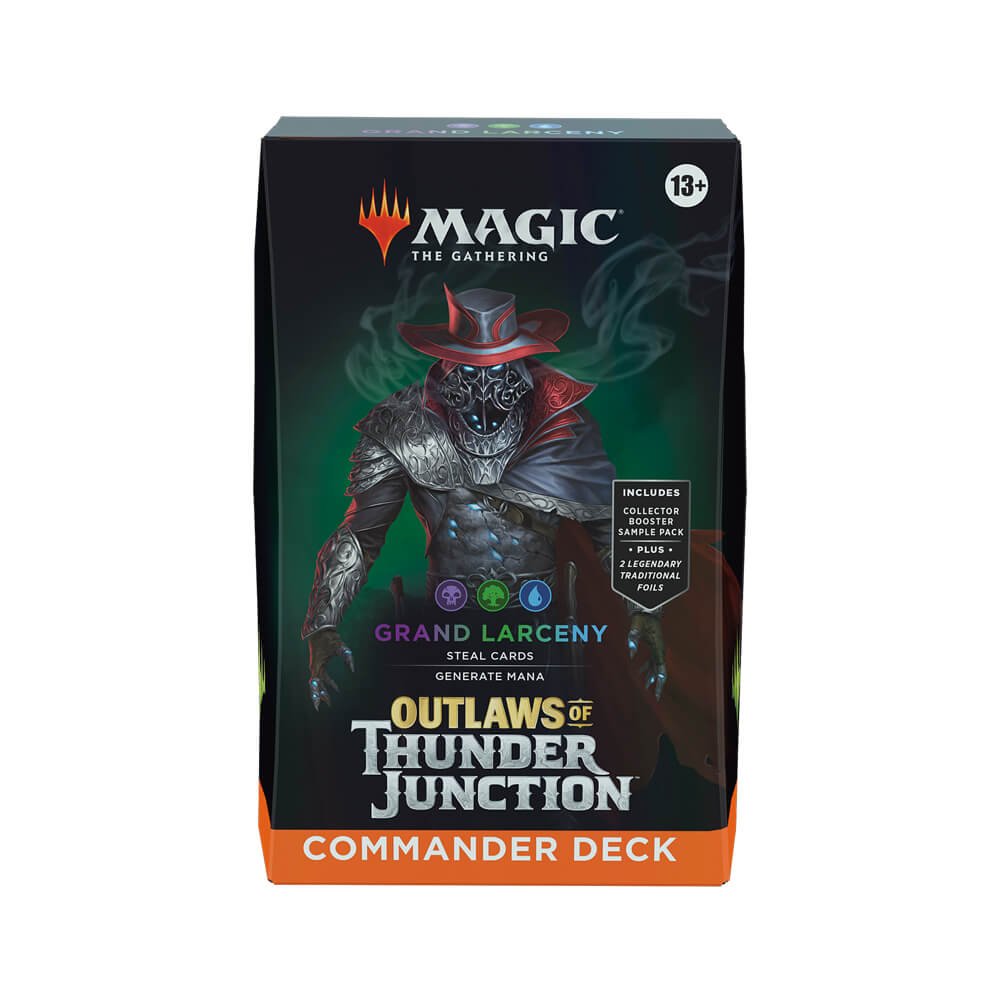 0f79d6e450c698f201e8ca8f382146e7-2 MTG - Outlaws of Thunder Junction - English Commander Deck - Grand Larceny