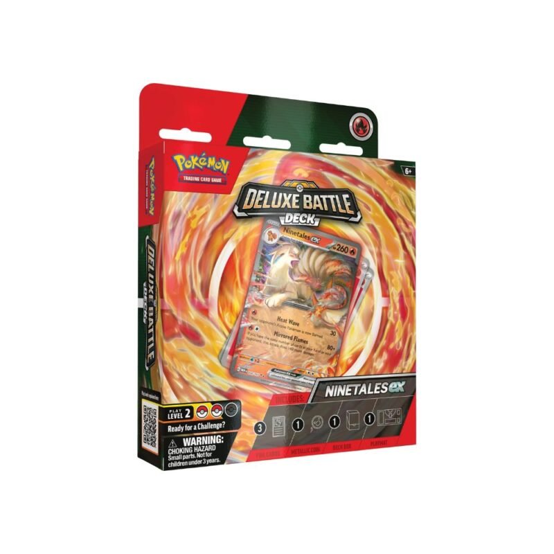 Pokemon Ninetales ex Deluxe Battle Deck