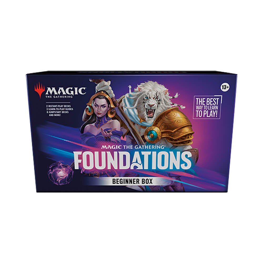 1964353a71fe434a9fc2ef278de8258e MTG - Foundations - English Learn to Play Beginner Box