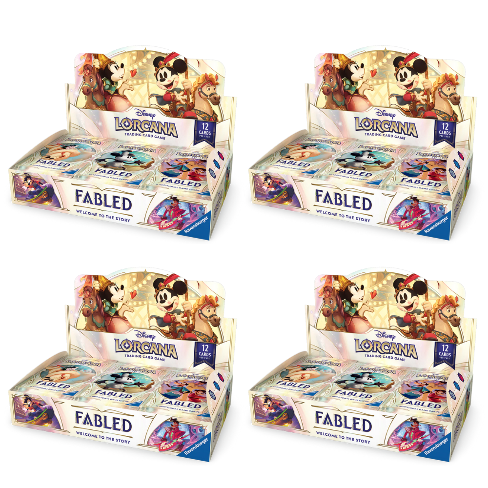 22b2bd4ad4ebc66282cb35a5dc4ea16a Disney Lorcana - Set 9 - Fabled Booster Box - Caisse de 4