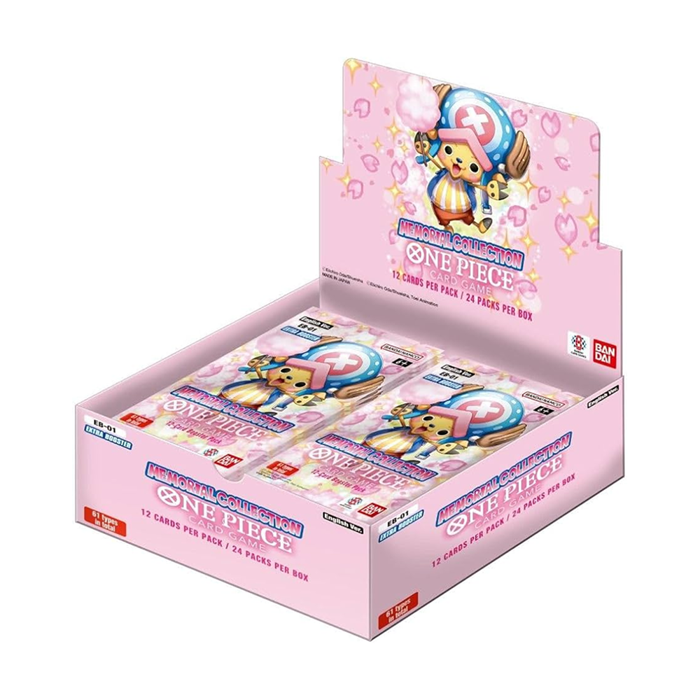 27a75559e4d9589fe341d9dfca6db8a9 One Piece CG - EB01 - Memorial Collection Extra Booster Box