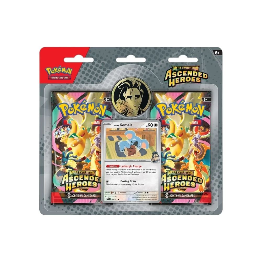 2c79d2f53a56d08a04ce5d77b2931c80 Pokemon Ascended Heroes 2-Pack Blister Larry