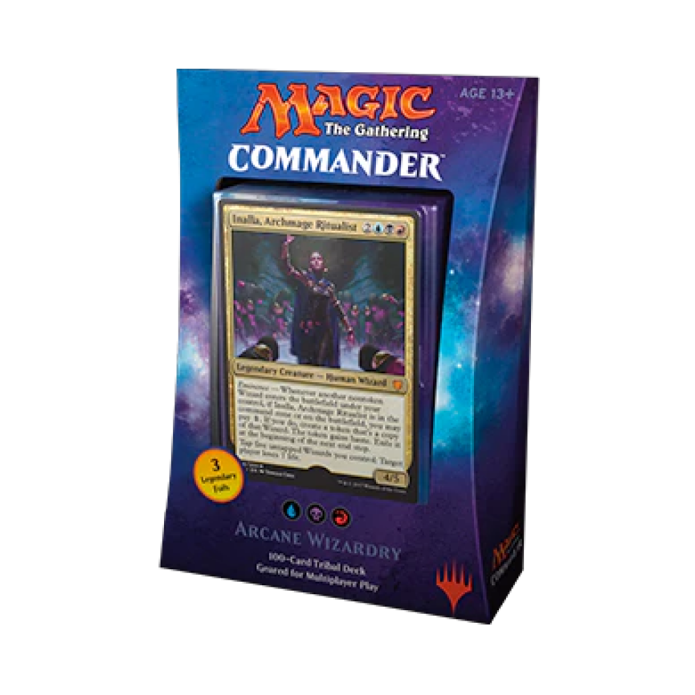 2de2eed6d49d776d2b59e124d55d7aa9 MTG - Arcane Wizardy - Commander Deck 2017
