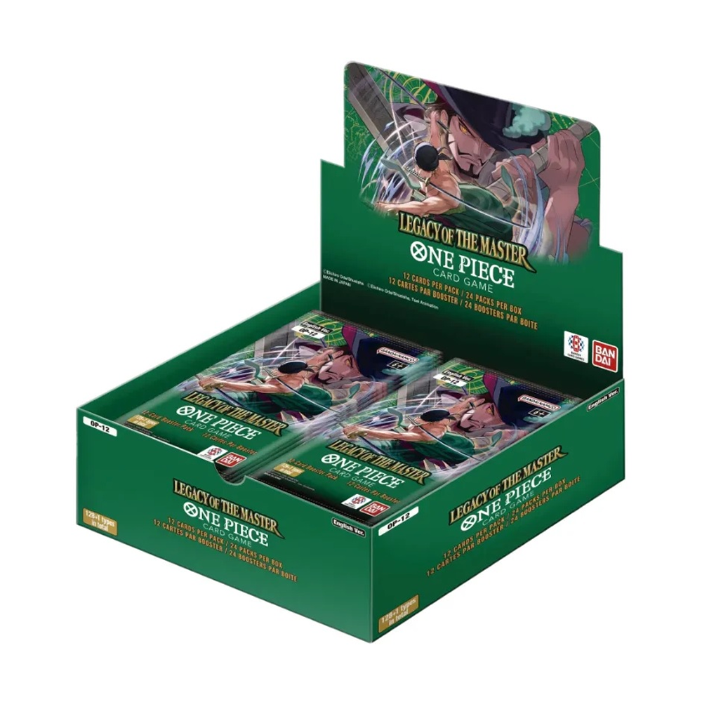 4ea7096f6528ca1dbdc789fa509698b1 One Piece CG - OP12 - Legacy Of the Master Booster Box