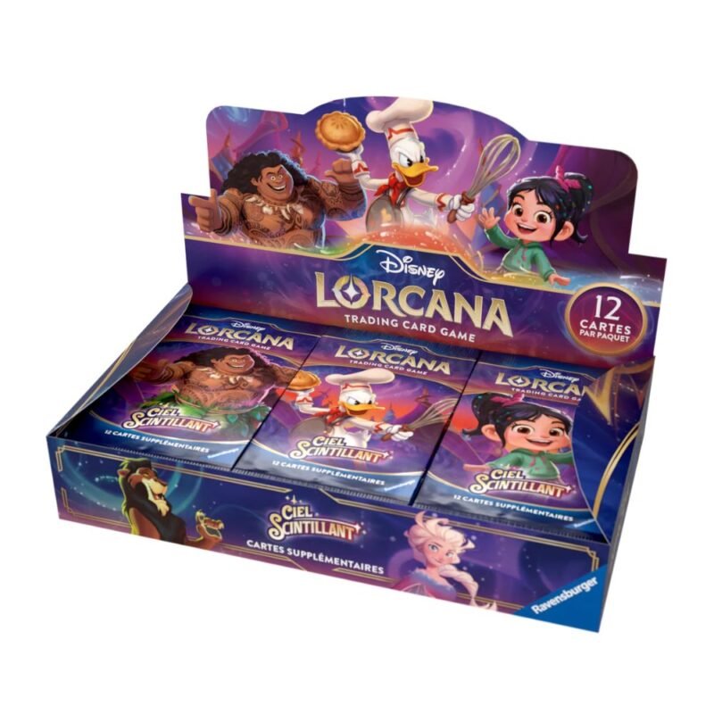 Disney Lorcana - Set 5 - Ciel Scintillant Booster Box - French version