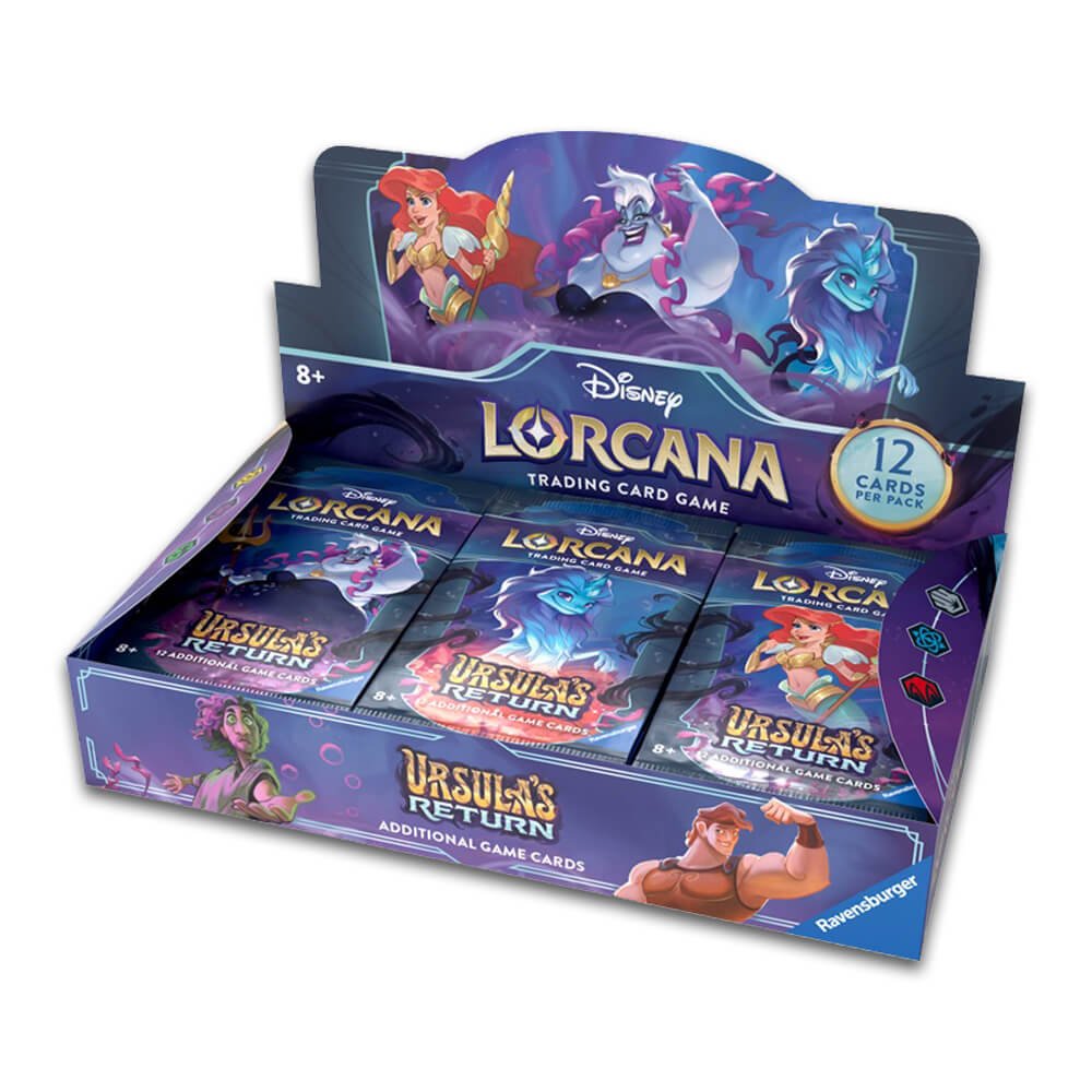 5d339cb0a2d587da7c238795e5f68627 Disney Lorcana - Set 4 - Ursula's Return Booster Box