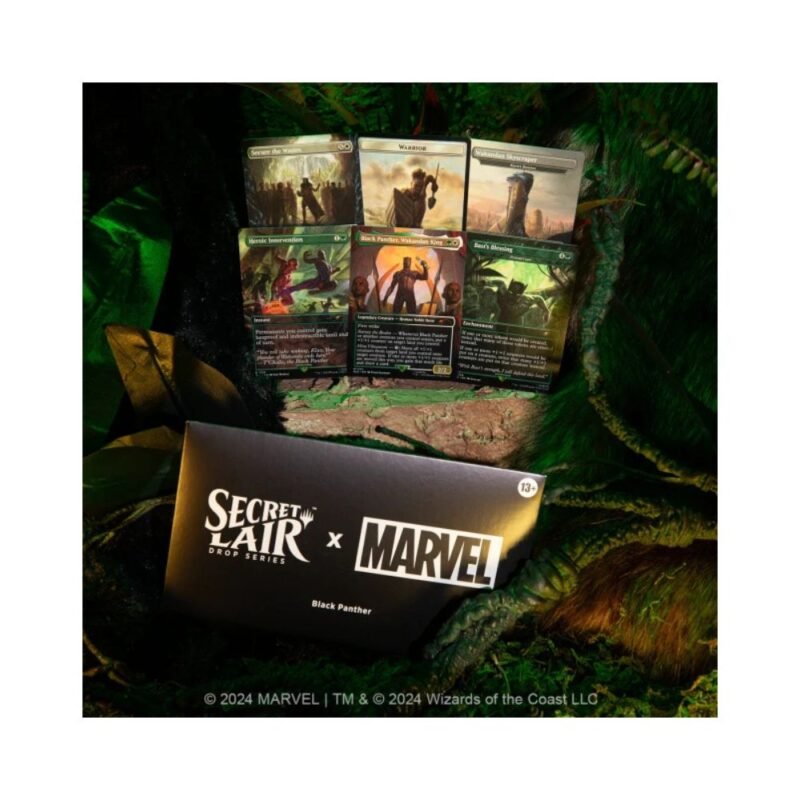 MTG Secret Lair: Marvel Black Panther (Non-Foil)