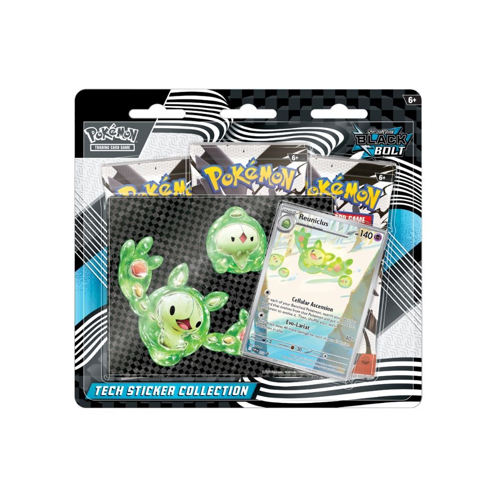 69e6d813f70230b5cebbdaab95960bda Pokemon Black Bolt Tech Sticker Collection