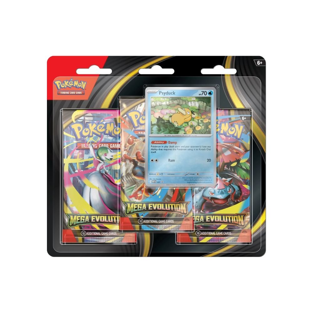 6e12e4b0eebff8d67c89bce59172c507 Pokemon Mega Evolution 3 Pack Blister