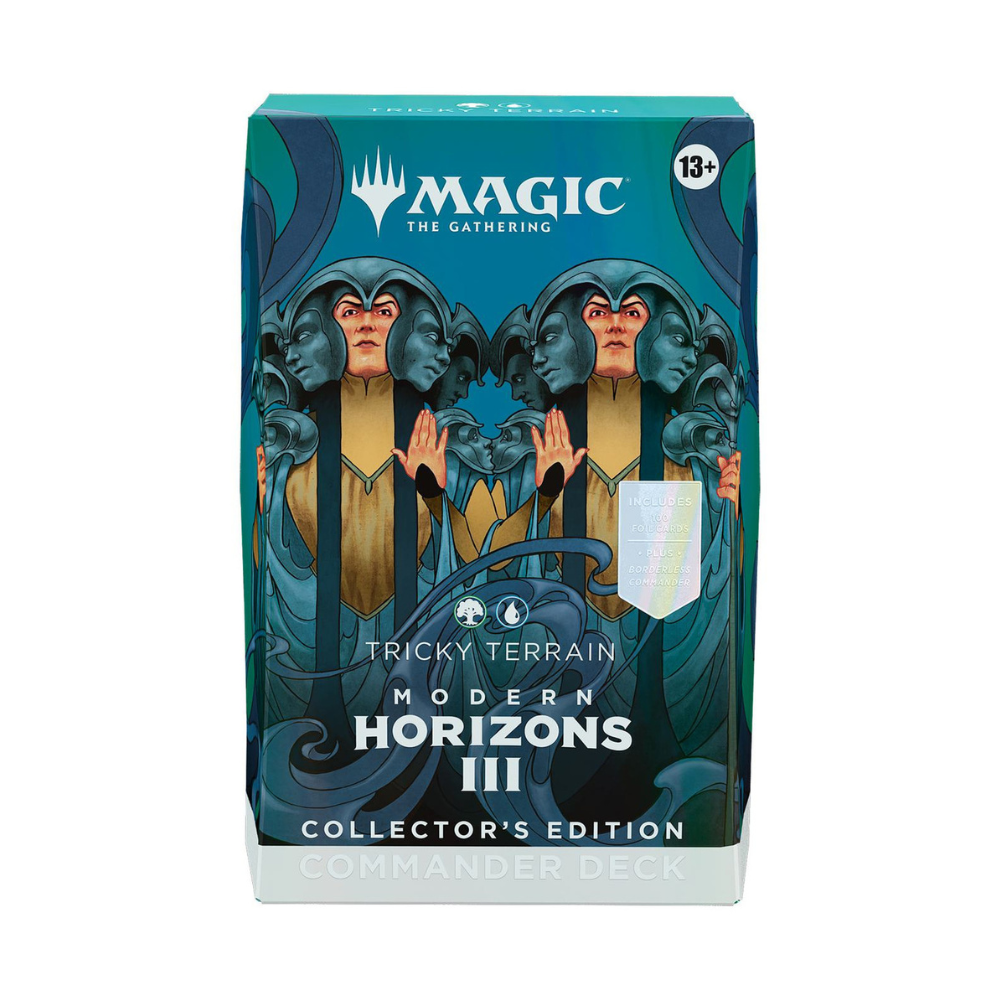 6f4cb931f8aa40a203757f5fd9d0f7be MTG - Modern Horizons 3 - Collectors Commander Deck English - Tricky Terrain