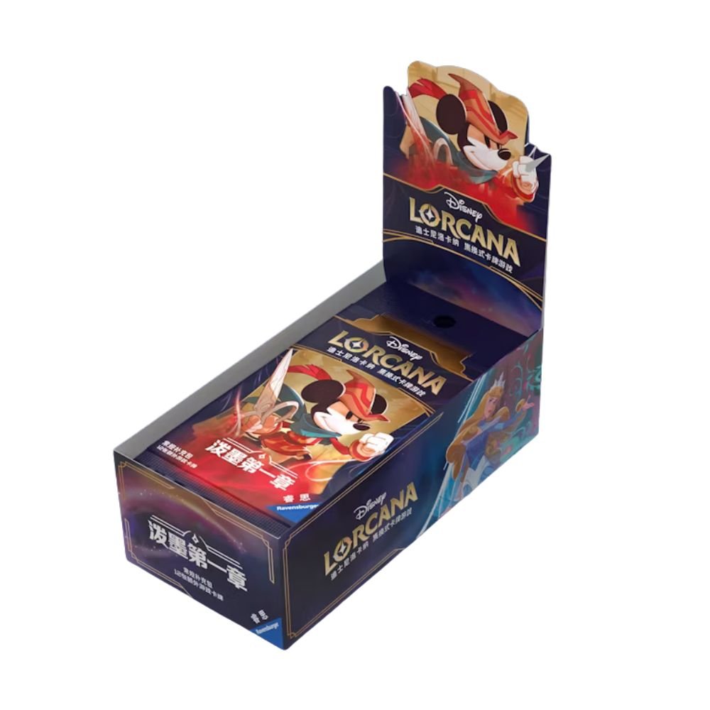 7051efee29911386f8f030d126d55390 Disney Lorcana - Set 1 - The First Chapter Booster Box (Chinese)