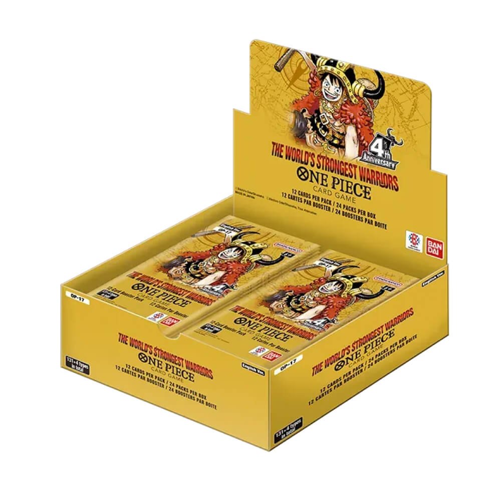 71a727ee909ba6a23ac2f2cfe8746752 One Piece CG - OP17 - The World's Strongest Warriors Booster Box