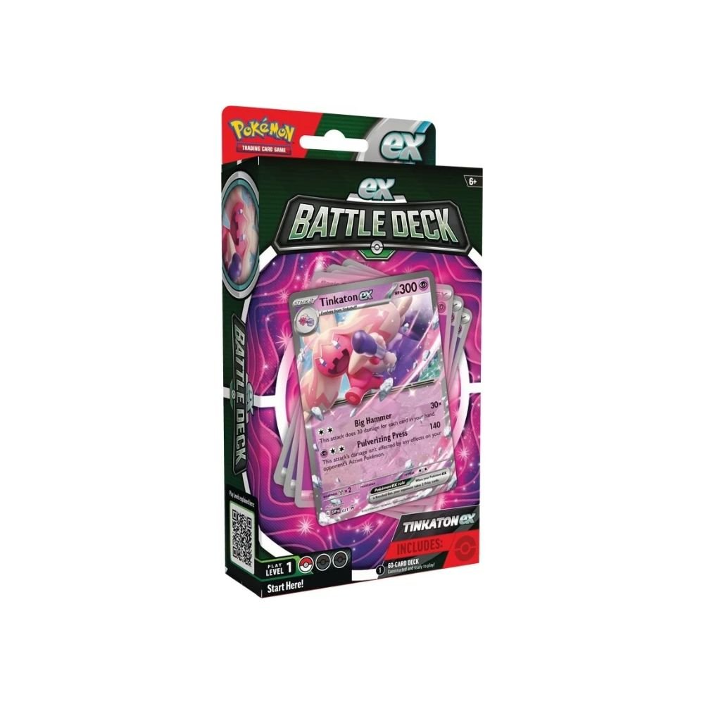 7c3cb544ddc03bedbbe43d67ade5f385-1 Pokemon Tinkaton ex Battle Deck