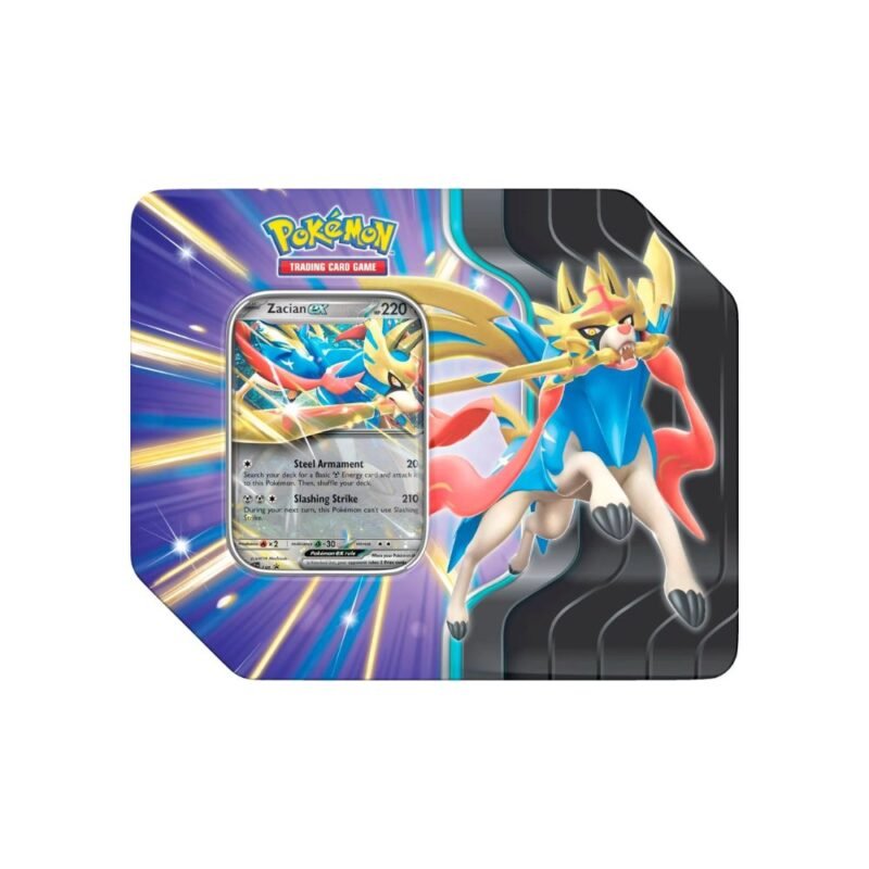 Pokemon Slashing Legends Tin