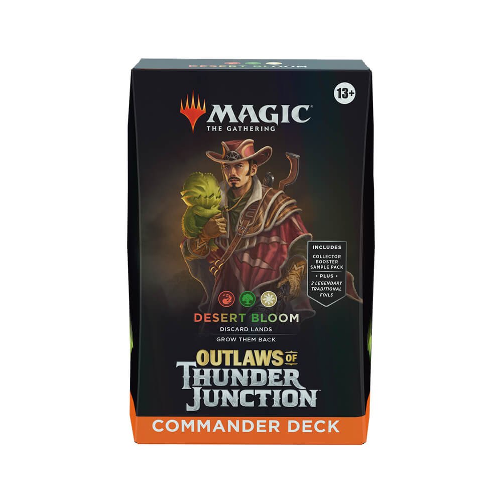 84beeefc2a5bcc93c83905d198d9c20a-2 MTG - Outlaws of Thunder Junction - English Commander Deck - Desert Bloom