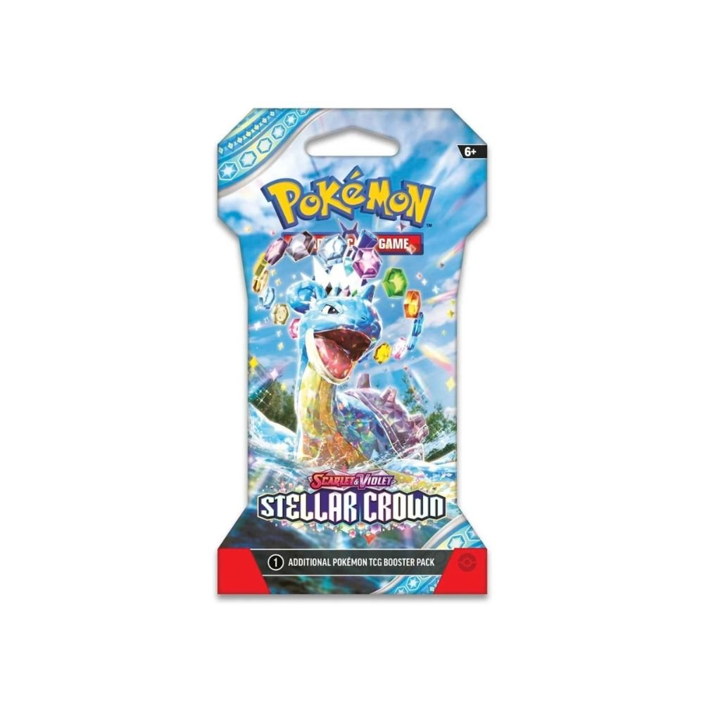 85e7aea271671577e9af5473933f2e89 Pokemon Stellar Crown Sleeved Booster Pack (Random Art)
