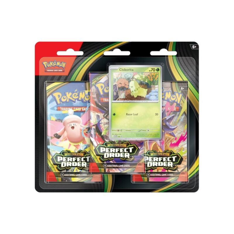 Pokemon Perfect Order 3 Pack Blister