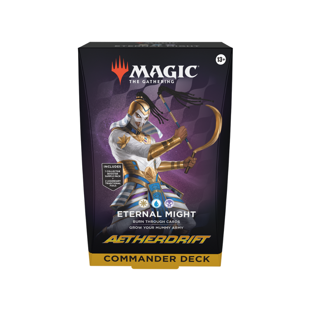 932901adafa3ca992939dd315ca9954b MTG - Aetherdrift - Commander Deck English - Eternal Might