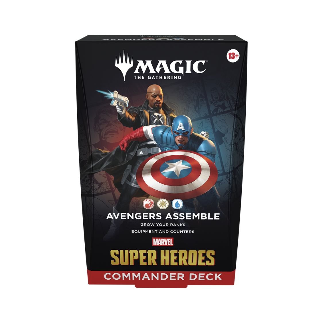 955b6f10822d21f1eb11aac677256286-2 MTG - Marvel Super Heroes - English Commander Decks