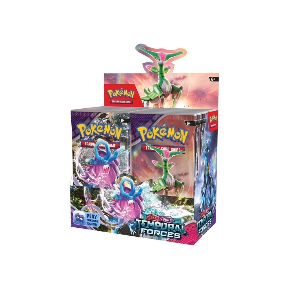 97e4e62de35d9569f71c5db5eda03480 Pokemon Temporal Forces Booster Box