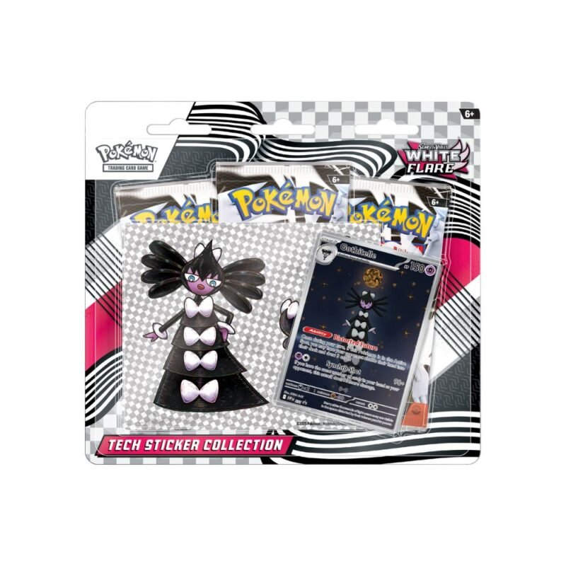 Pokemon White Flare Tech Sticker Collection
