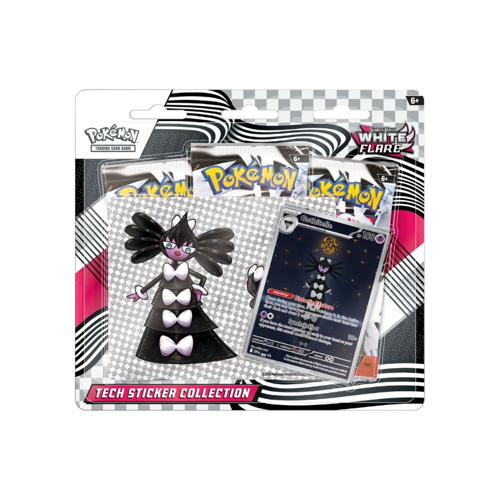 a25cb7f827657fdde4a2ff19a07d560b Pokemon White Flare Tech Sticker Collection