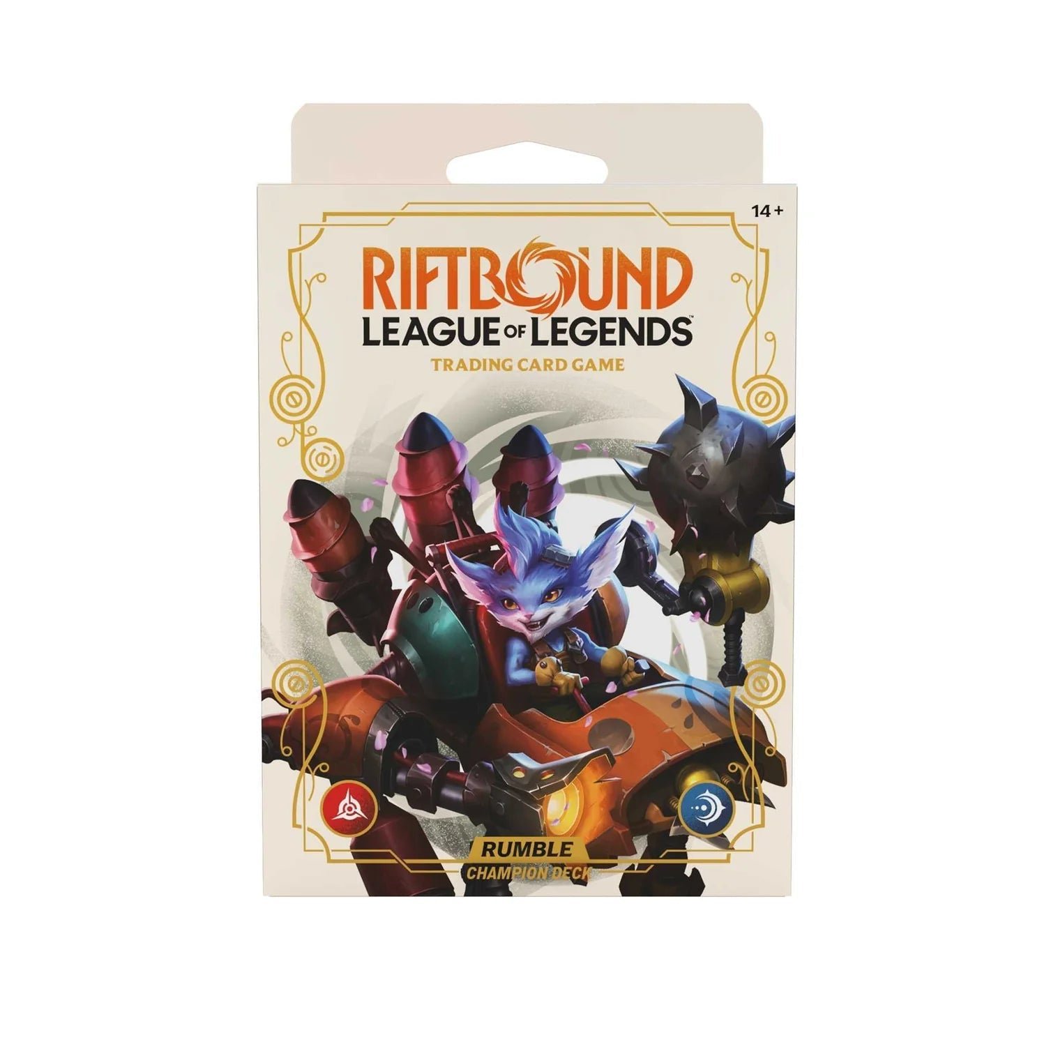aa3baaab700d295dcc2d167c9118b16c Riftbound: League of Legends - Spiritforged Champion Deck - Rumble Display