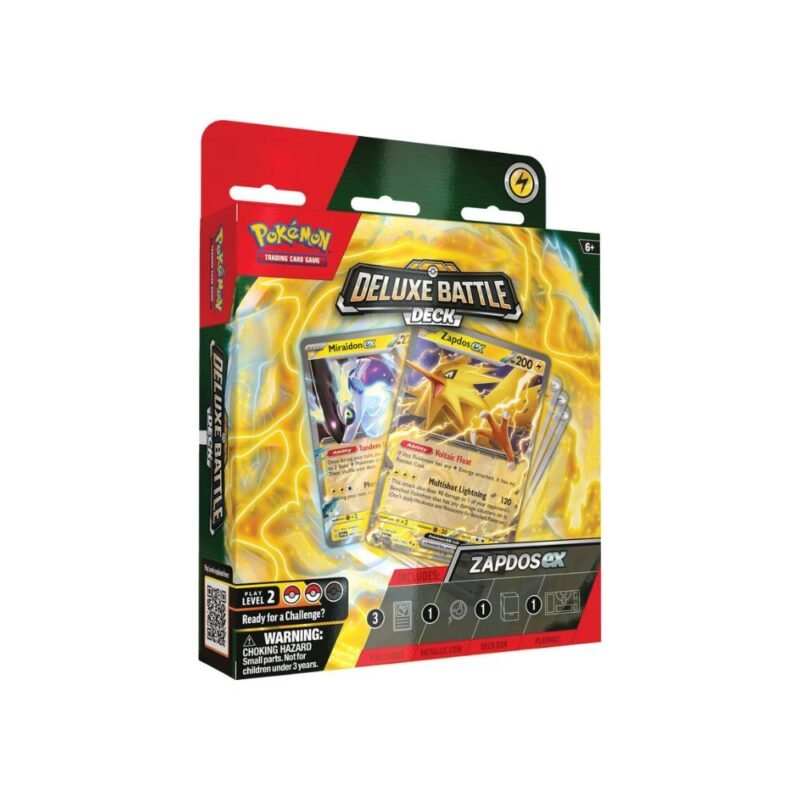 Pokemon Zapdos ex Deluxe Battle Deck