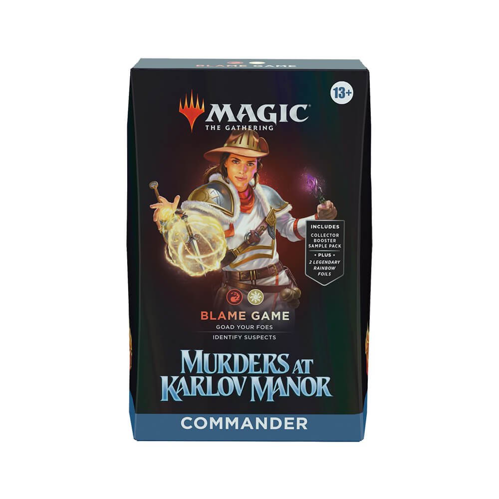 b69693e584789b97c83b50618c8f4d8b-1 MTG - Murders at Karlov Manor - English Commander Deck - Blame Game