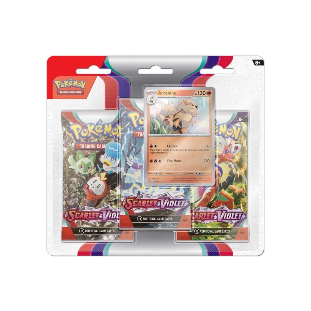 c3c897b52d2e8e28267709030f0c4d58-1 Pokemon Scarlet & Violet Base 3 Pack Blister