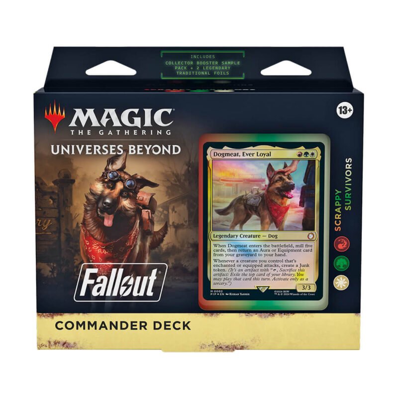 MTG - Fallout - English Commander Deck - Scrappy Survivors