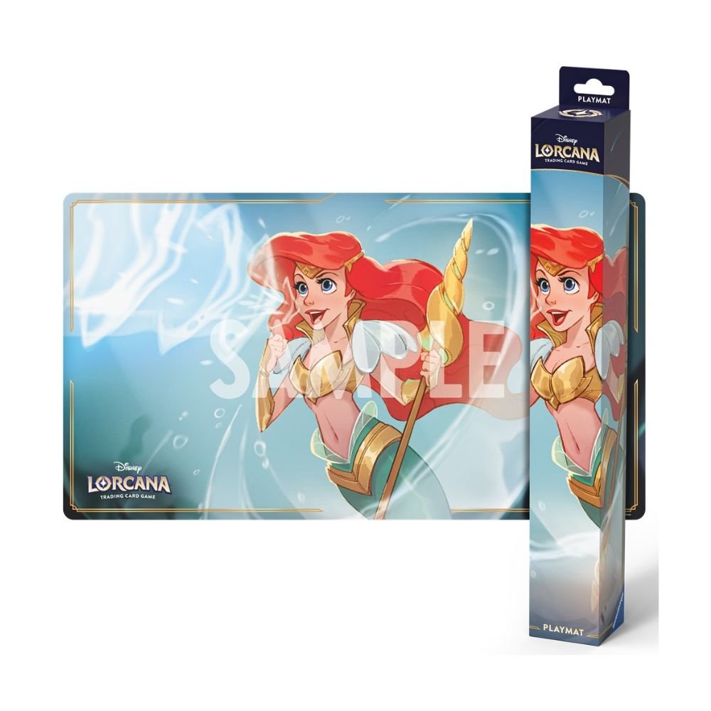 da2e80346a1c2f345b924d66ed89fe39 Disney Lorcana Playmat - Set 11 - Ariel, Sonic Warrior
