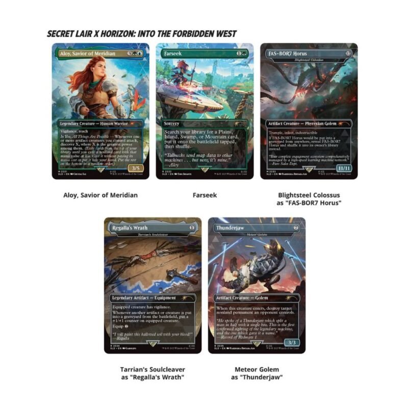 MTG Secret Lair: Horizon Zero Dawn Into The Forbidden West