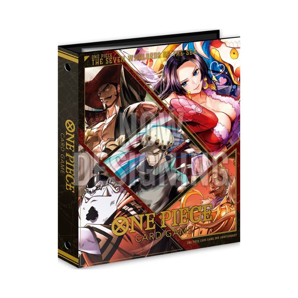 dfd4e4a90201803f39b432cfdf15eed6 One Piece CG - Seven Warlords Of The Sea - 9-Pocket Binder Set