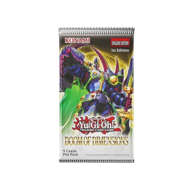 Yu-Gi-Oh Doom Of Dimensions Booster Box