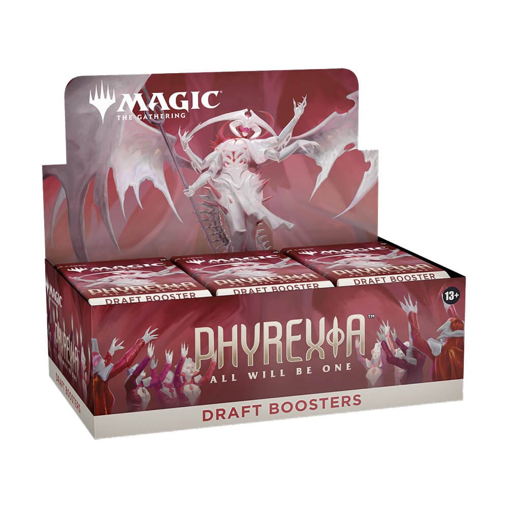 eb038dc1bdd017efad5b92370f4bdbae MTG - Phyrexia All Will Be One - English Draft Boosters Box