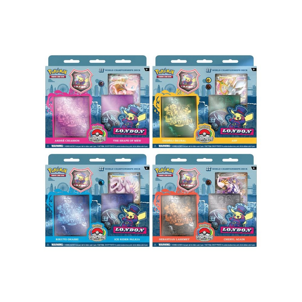 fa045ae12b132bea48aa1f2d59e3bf15 Pokemon 2022 World Championship Decks (set of 4)
