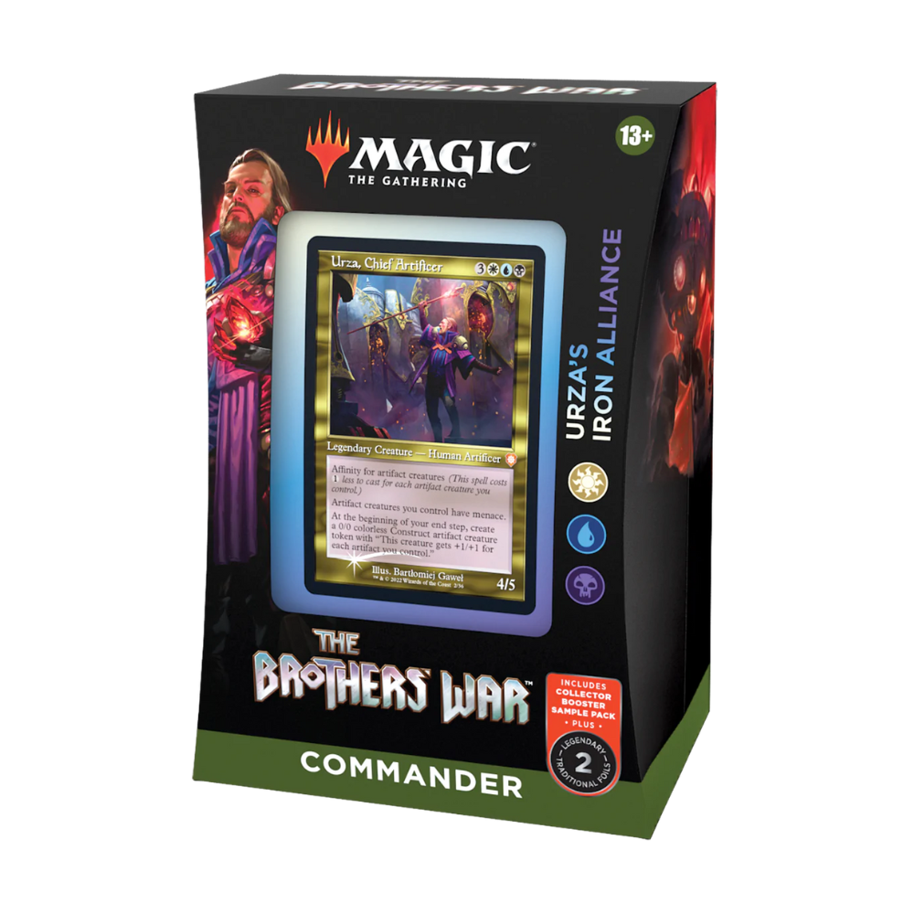 fc2e2c954d0c95b5696d2afaf8fc8d58 MTG - The Brothers' War - Commander Deck - Urza's Iron Alliance