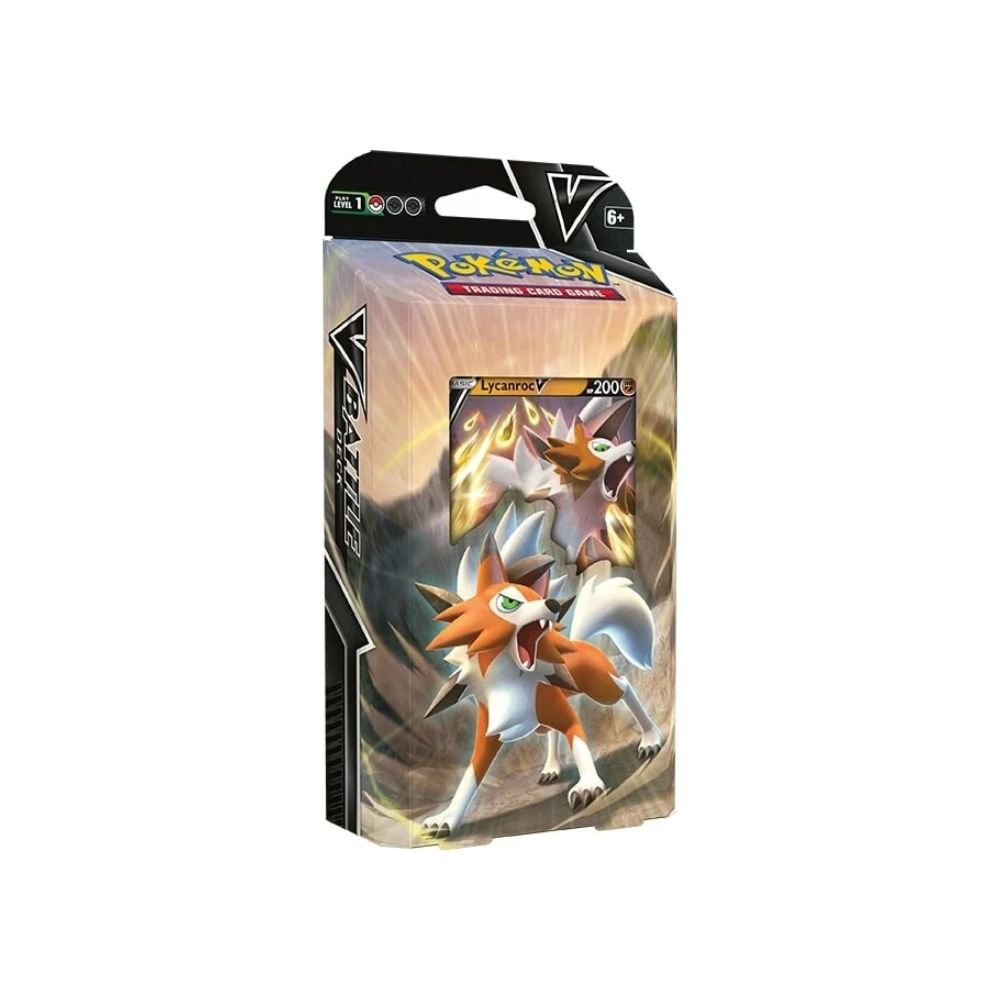 fda71ba689de2f3de85e28c2dd6f5ae8 Pokemon Lycanroc V Battle Deck